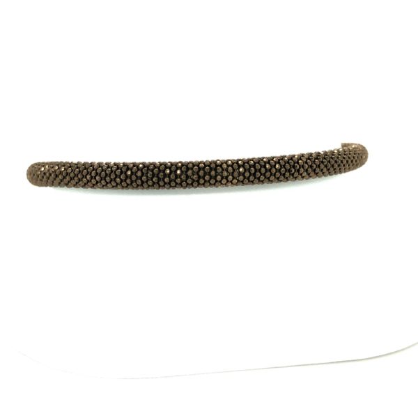 Bronze-Plated Sterling Silver Bangle Bracelet